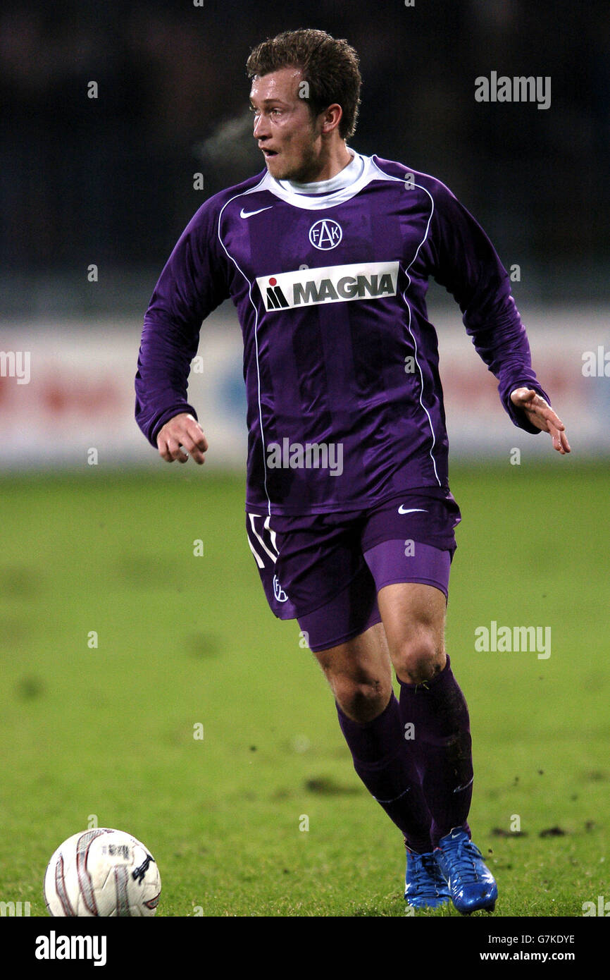 Calcio - Coppa UEFA - Gruppo C - FC Utrecht / FK Austria Wien. Vladimir Janocko, FK Austria Wien Foto Stock