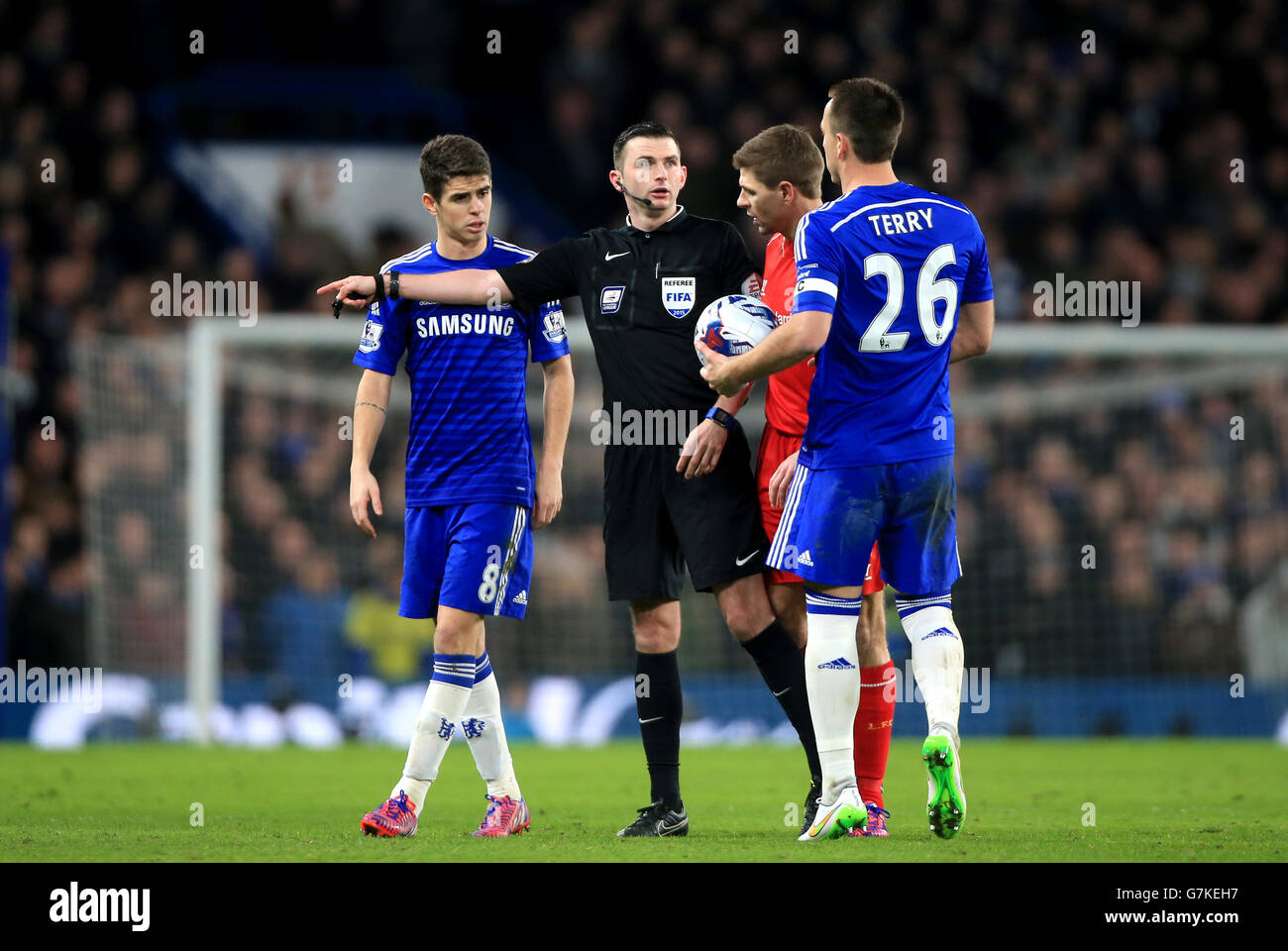 Calcio - Capital One Cup - Semifinale - Seconda tappa - Chelsea V Liverpool - Stamford Bridge Foto Stock