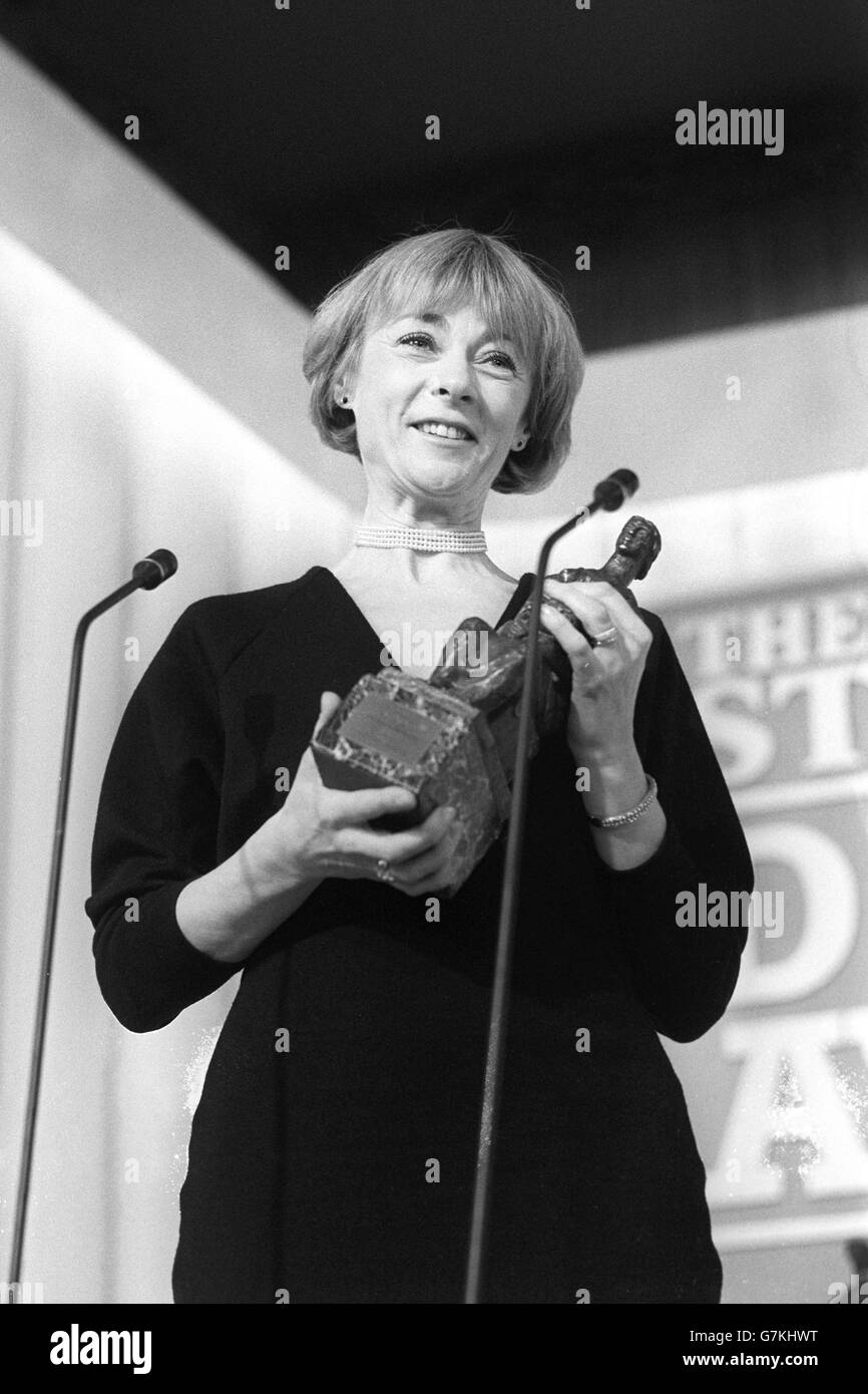 Intrattenimento - attrice Geraldine McEwan Foto Stock