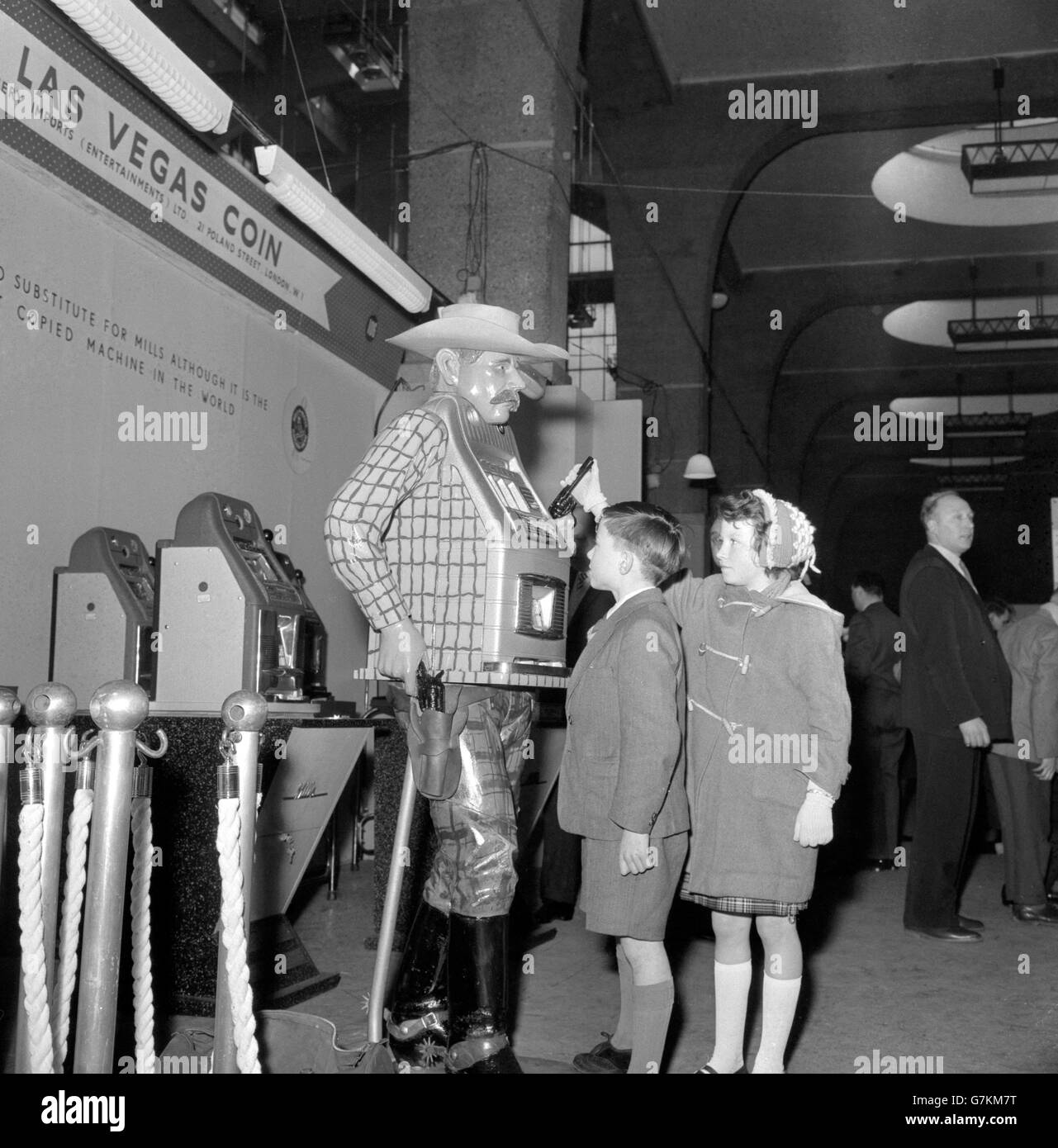 Intrattenimento - Amusement Trades Exhibition - Nuovo Horticultural Hall di Londra Foto Stock