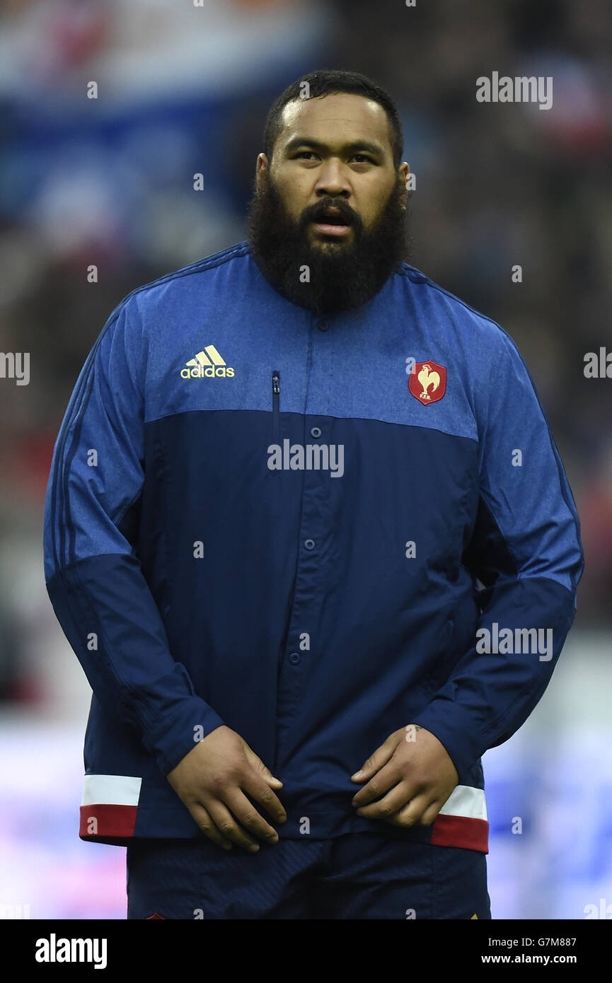 Rugby Union - 2015 RBS Sei Nazioni - Francia v Scozia - Stade de France Foto Stock
