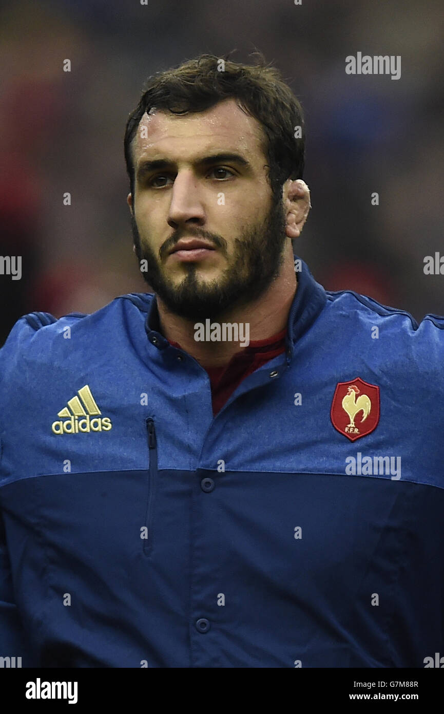 Rugby Union - 2015 RBS Sei Nazioni - Francia v Scozia - Stade de France Foto Stock