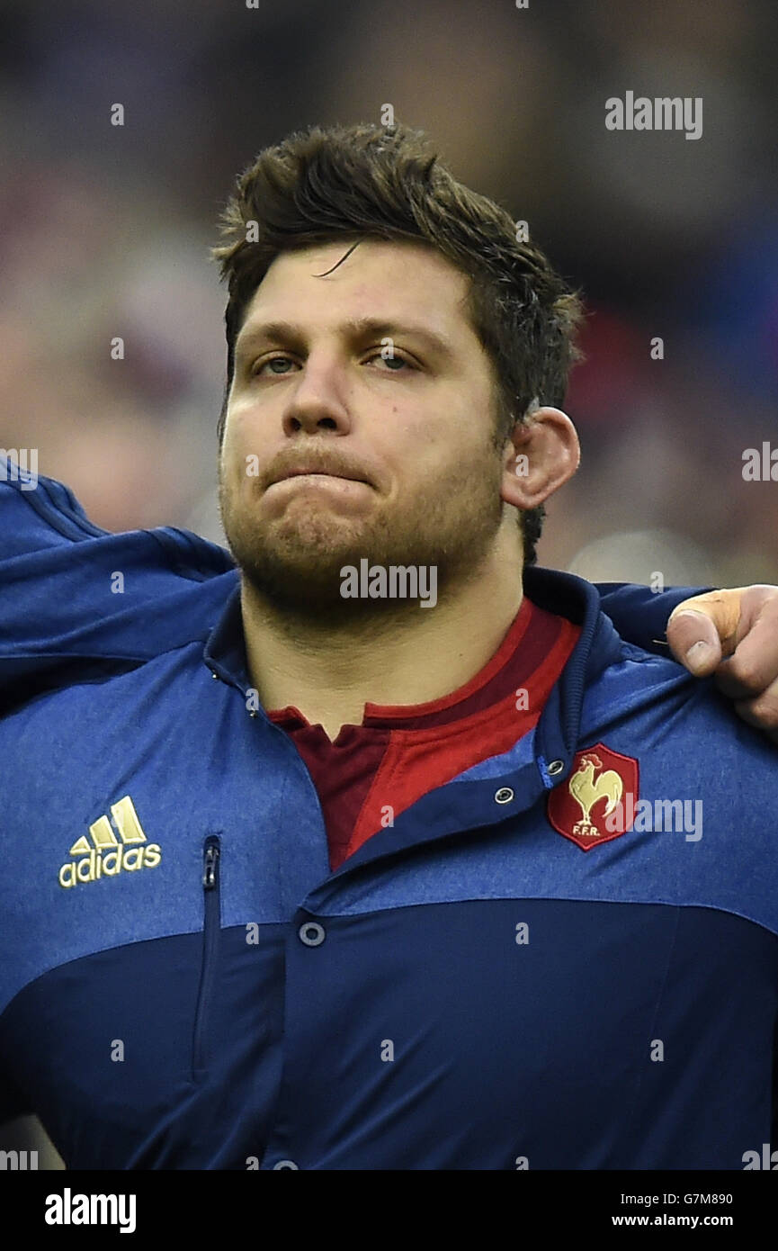 Rugby Union - 2015 RBS Sei Nazioni - Francia v Scozia - Stade de France Foto Stock