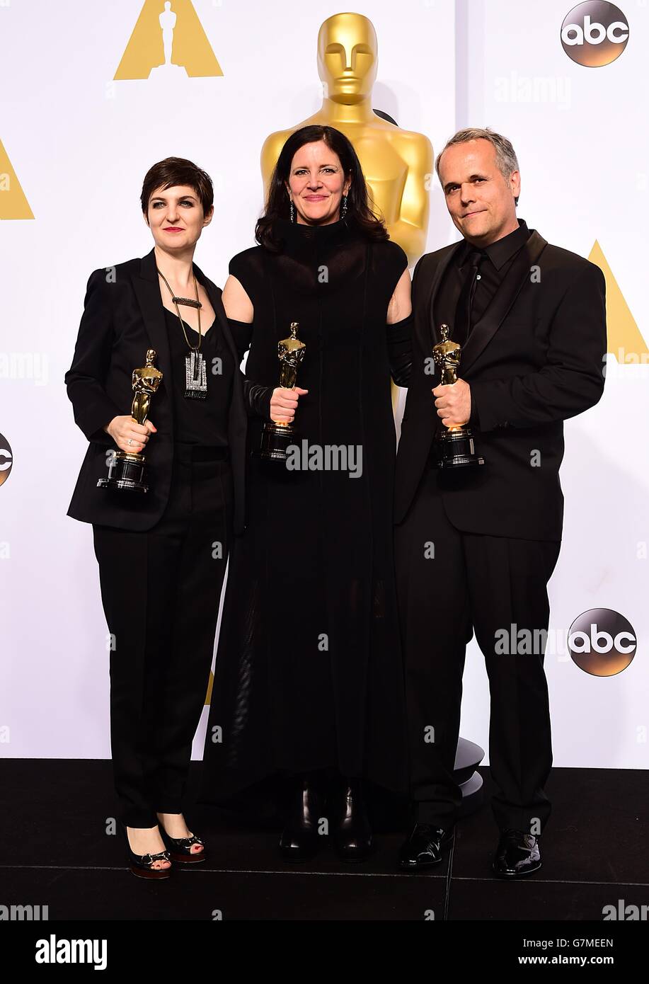 La 87th Academy Awards - Press Room - Los Angeles Foto Stock