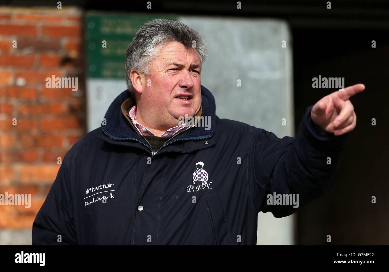 Horse Racing - Paul Nicholls maneggio visita - Manor Farm Stables Foto Stock