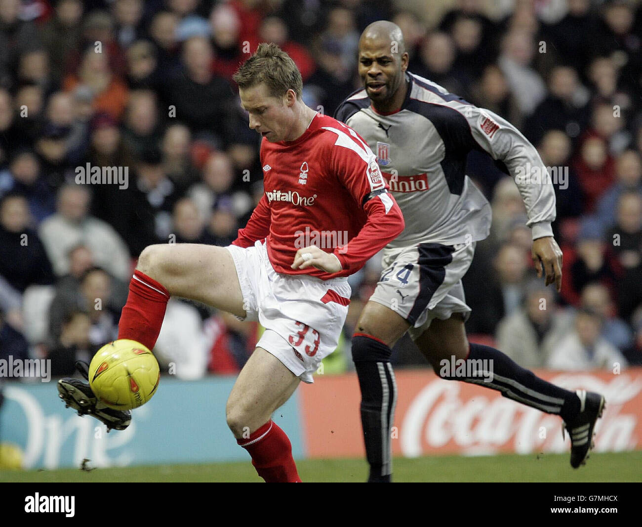 Calcio - Coca Cola Championship Football - Nottingham Forest v Stoke City - Città massa Foto Stock