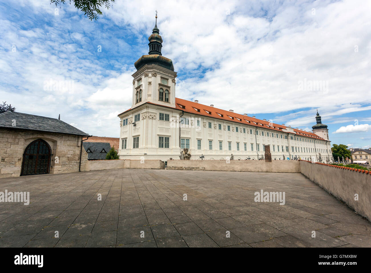 Collegio dei Gesuiti Kutna Hora,UNESCO, Bohemia Repubblica Ceca Foto Stock