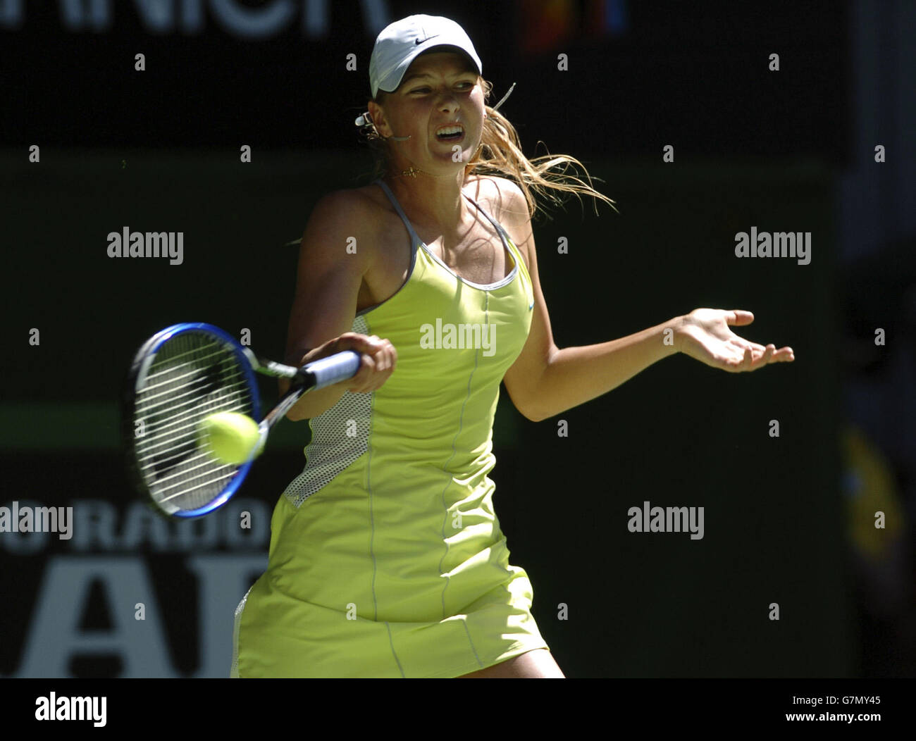 Tennis - Australian Open 2005 - Le donne della Via Round Foto Stock