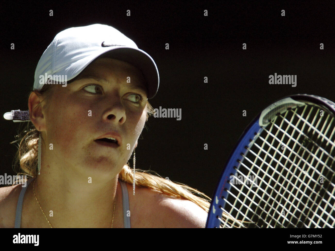 Tennis - Australian Open 2005 - Le donne della Via Round Foto Stock