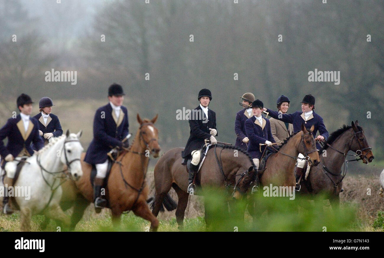 Il principe william a cavallo con la caccia beaufort immagini e fotografie  stock ad alta risoluzione - Alamy