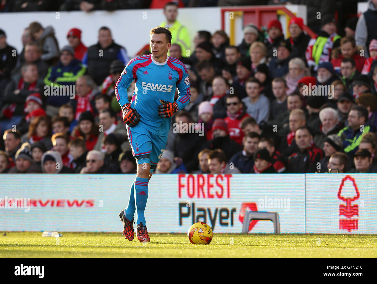 Calcio - Campionato Sky Bet - Nottingham Forest contro Sheffield Mercoledì - City Ground. Dorus De Vries, Nottingham Forest Foto Stock