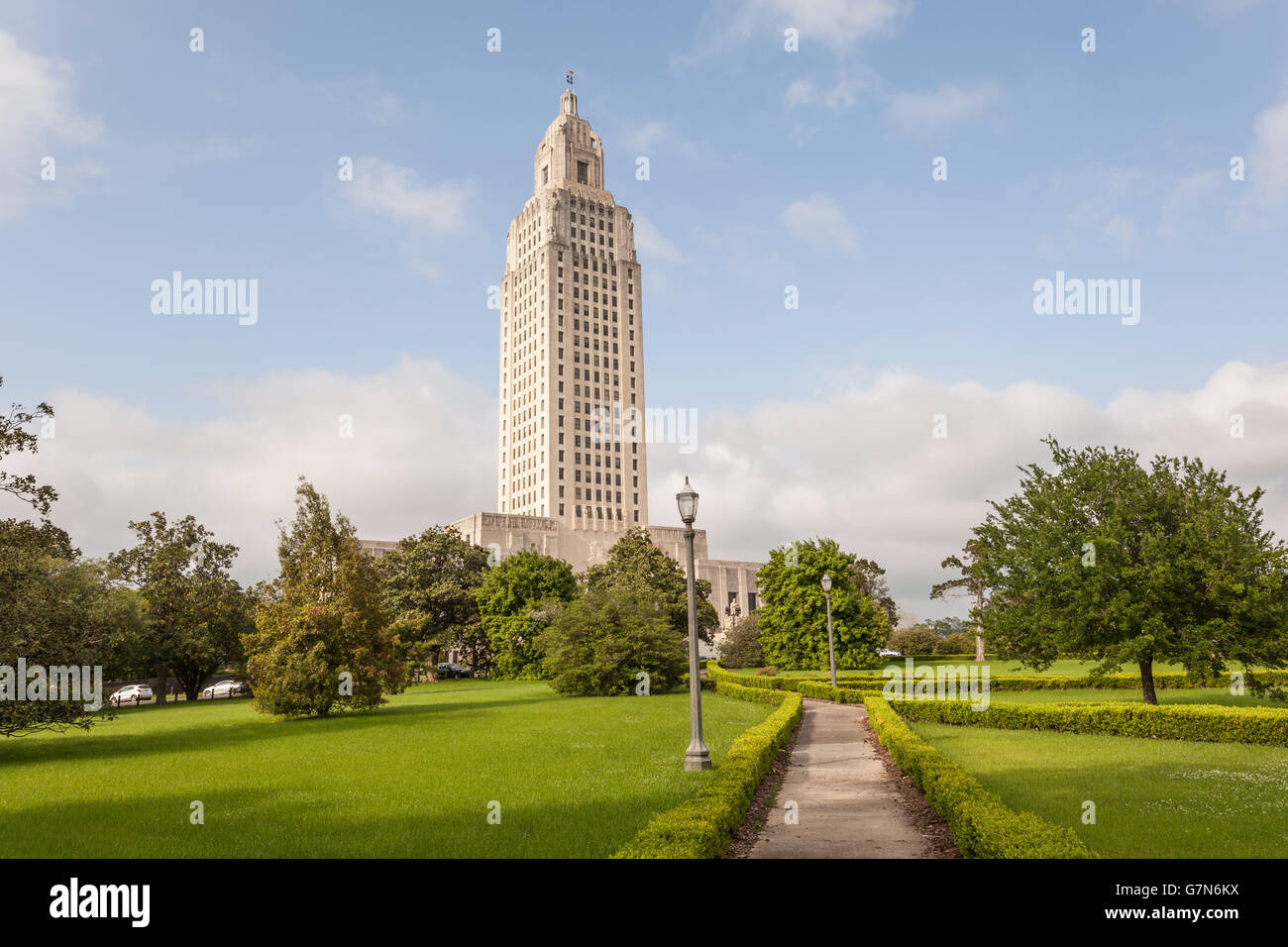 La Louisiana State Capitol di Baton Rouge Foto Stock