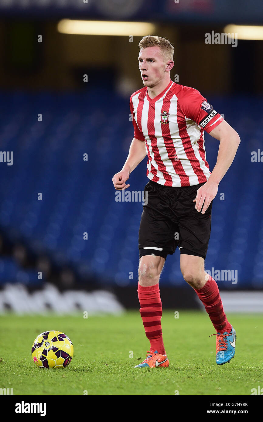 Calcio - Barclays U21 Premier League - Chelsea U21 / Southampton U21 - Electrical Services Stadium. Jason McCarthy di Southampton Foto Stock