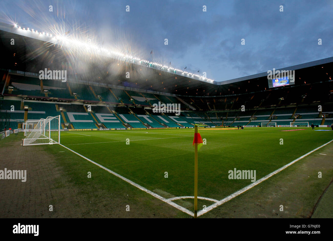 Soccer - UEFA Europa League - Round di 32 - Prima tappa - Celtic V Inter Milan - Celtic Park Foto Stock