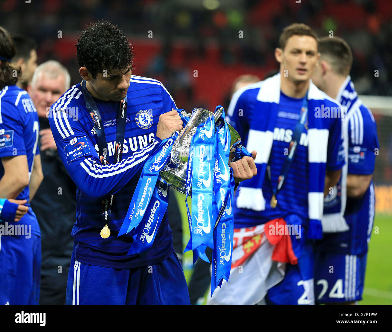 Calcio - Capital One Cup - finale - Chelsea v Tottenham Hotspur - Wembley Stadium Foto Stock