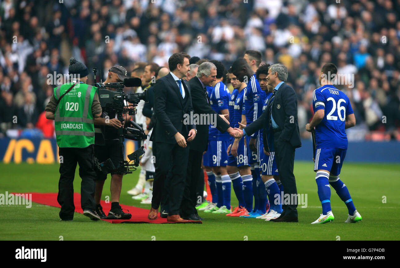 Calcio - Capital One Cup - finale - Chelsea v Tottenham Hotspur - Wembley Stadium Foto Stock