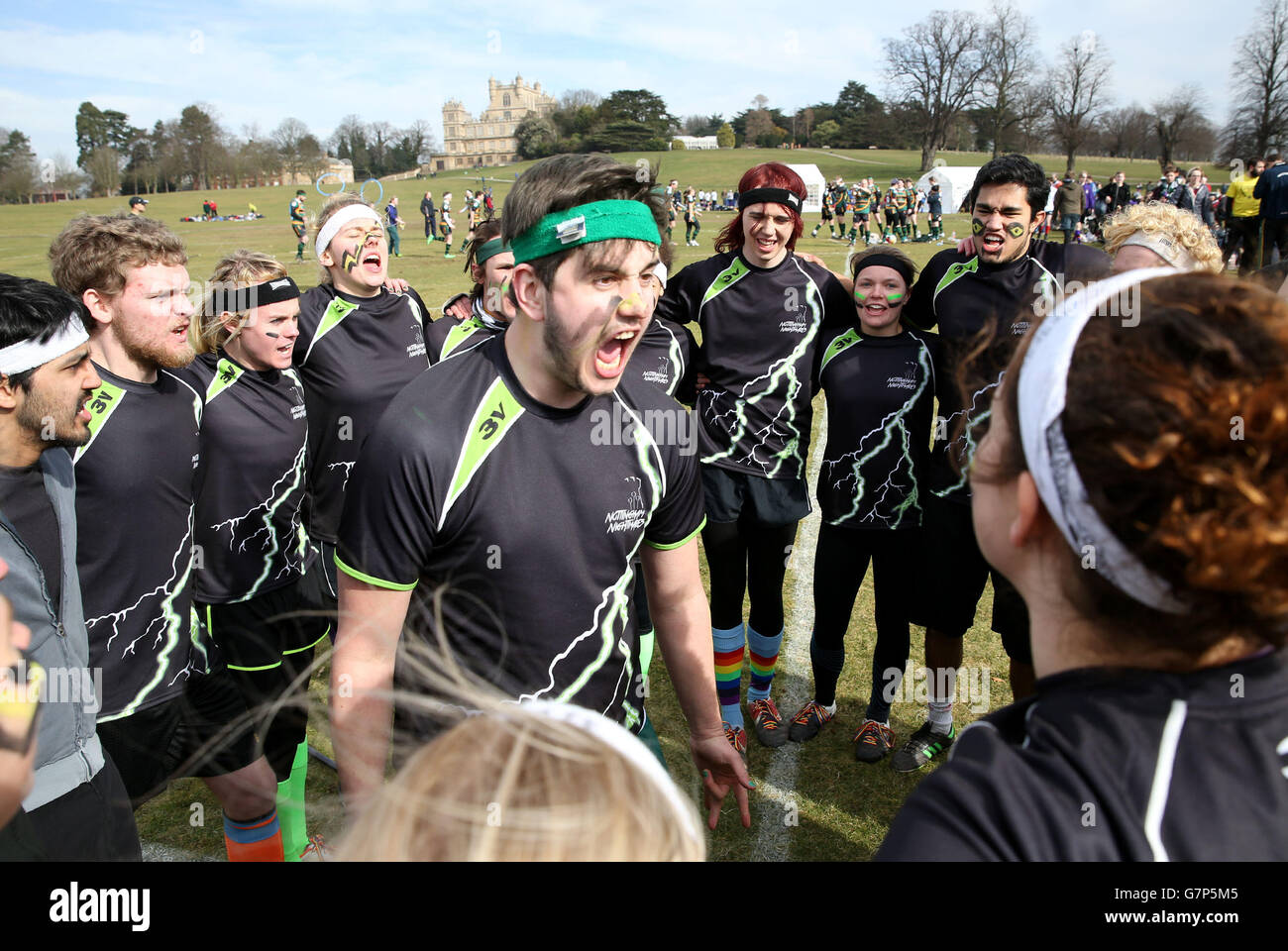 Regno Unito coppa di Quidditch Foto Stock