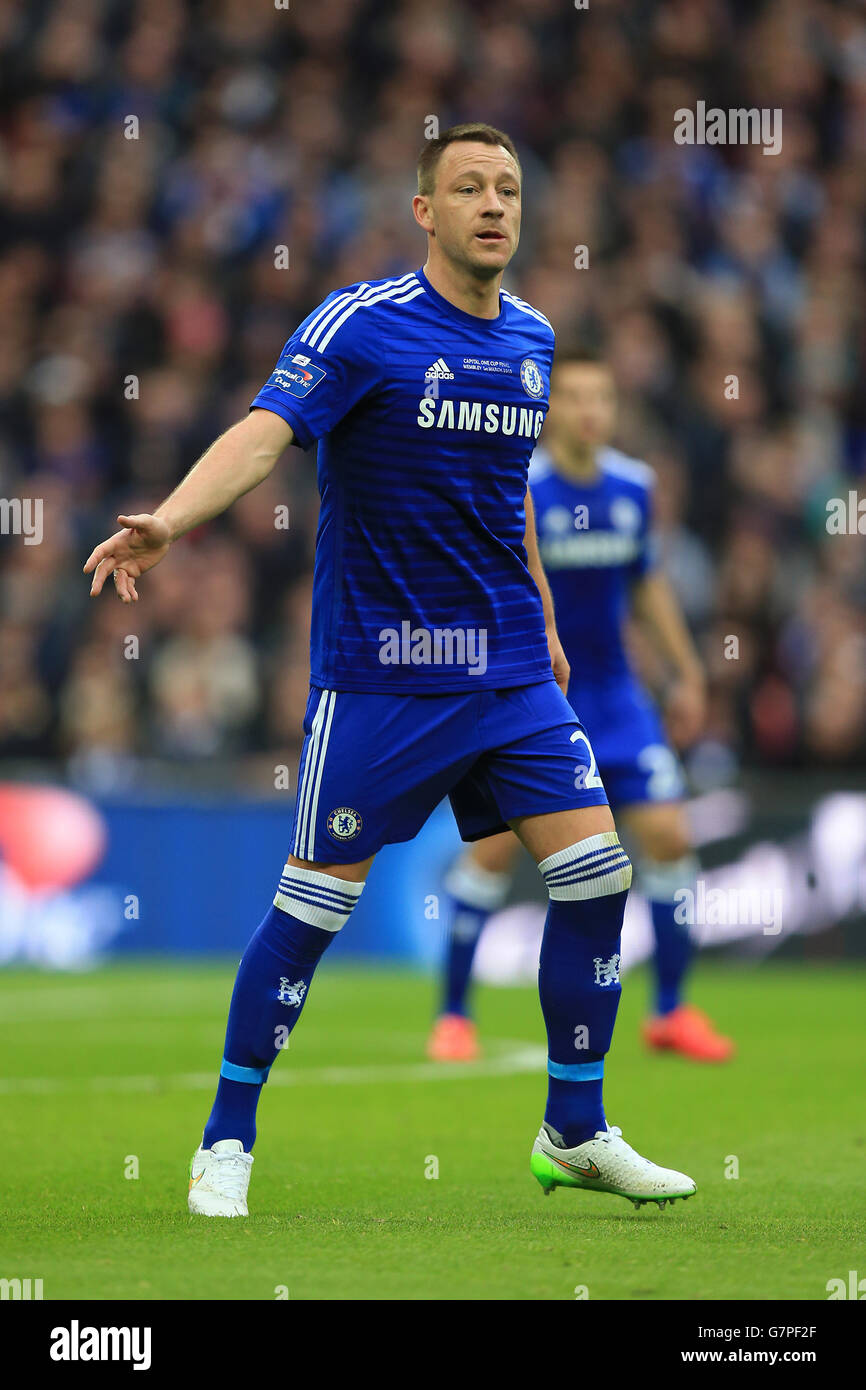 Calcio - Capital One Cup - finale - Chelsea v Tottenham Hotspur - Wembley Stadium Foto Stock