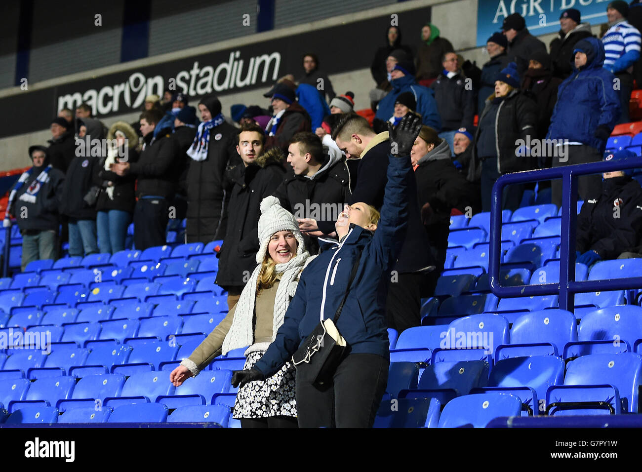 Calcio - Sky scommessa campionato - Bolton Wanderers v Lettura - Macron Stadium Foto Stock