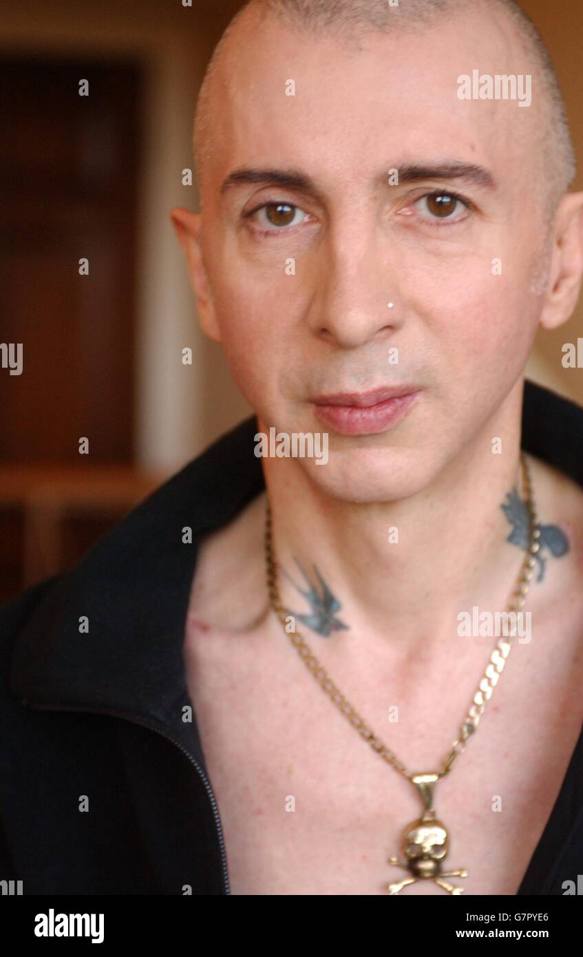 Marc Almond. Cantante Marc Almond al Royal Garden Hotel. Foto Stock