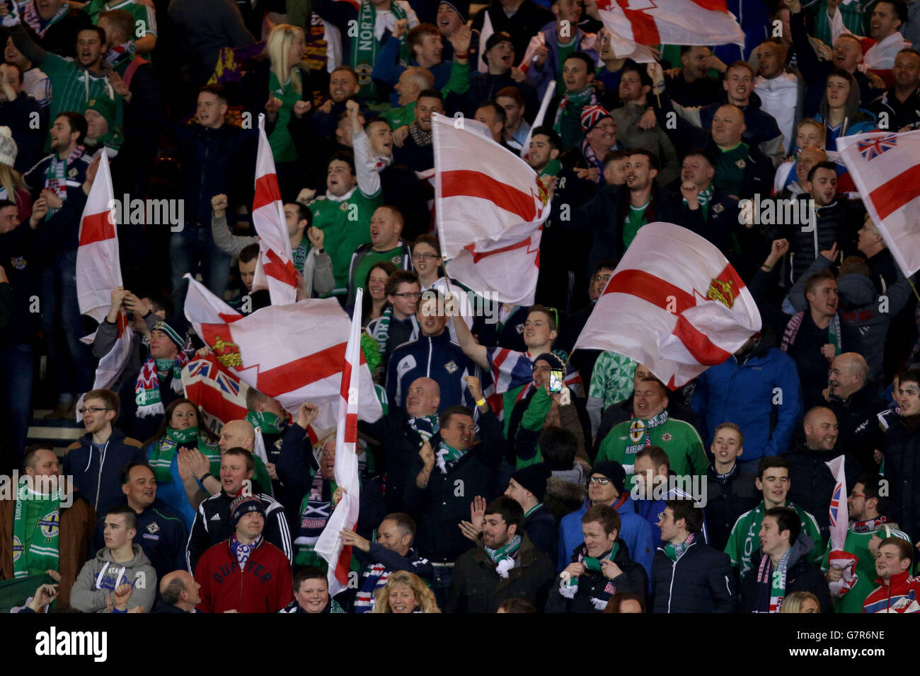 Calcio - amichevole internazionale - Scozia v Irlanda del Nord - Hampden Park Foto Stock