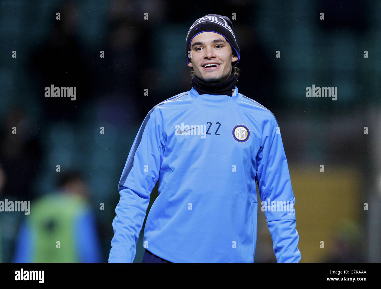 Calcio - UEFA Europa League - Round of 32 - prima tappa - Celtic v Inter Milan - Celtic Park. Dodo, Inter Milano Foto Stock