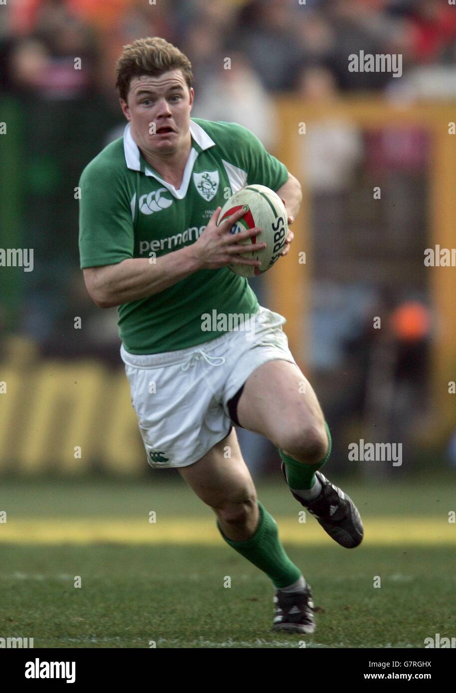 Il Rugby - RBS 6 Nazioni Campionato 2005 - Italia v Irlanda - Stadio Flaminio Foto Stock