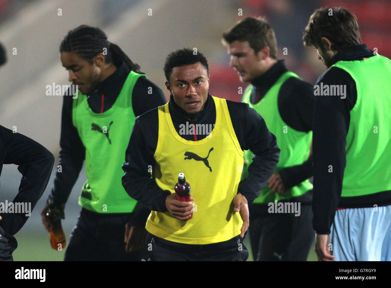 Calcio - Sky Bet League One - Fleetwood Town v Coventry City - Highbury Stadium. Grant Ward, Coventry City Foto Stock