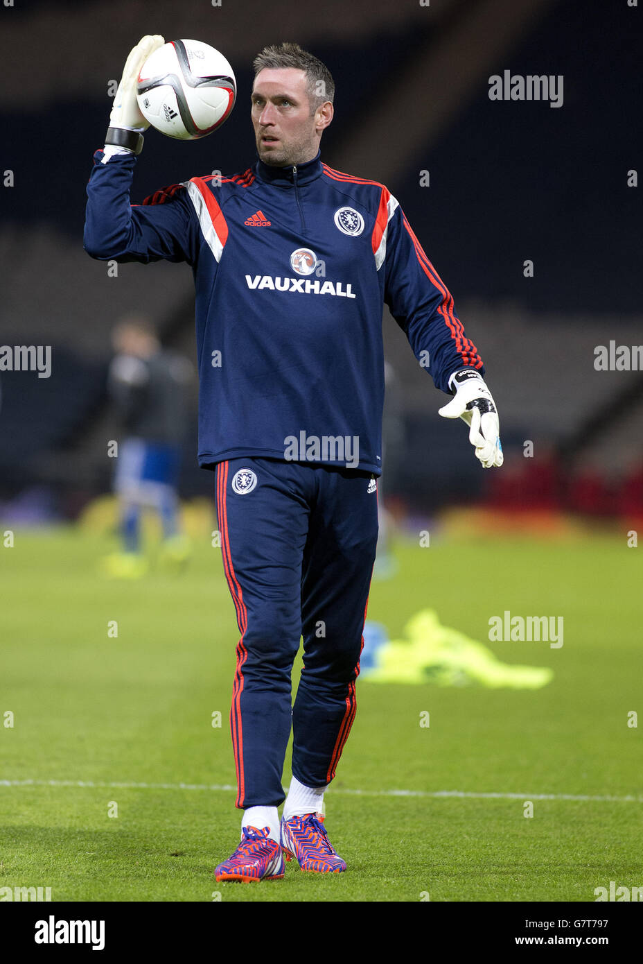 Calcio - amichevole internazionale - Scozia v Irlanda del Nord - Hampden Park Foto Stock