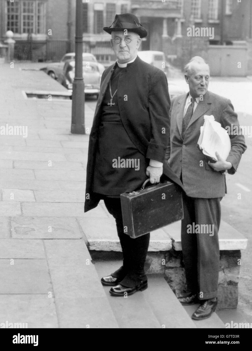 La religione - L Arcivescovo di Canterbury e Primate della Comunione Anglicana - Royal Wedding prove - Abbazia di Westminster, Londra Foto Stock