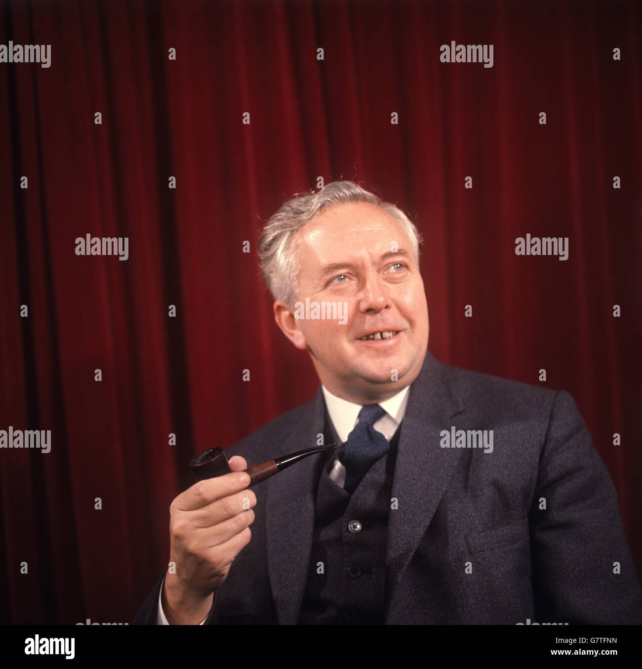 Politica - Harold Wilson Foto Stock