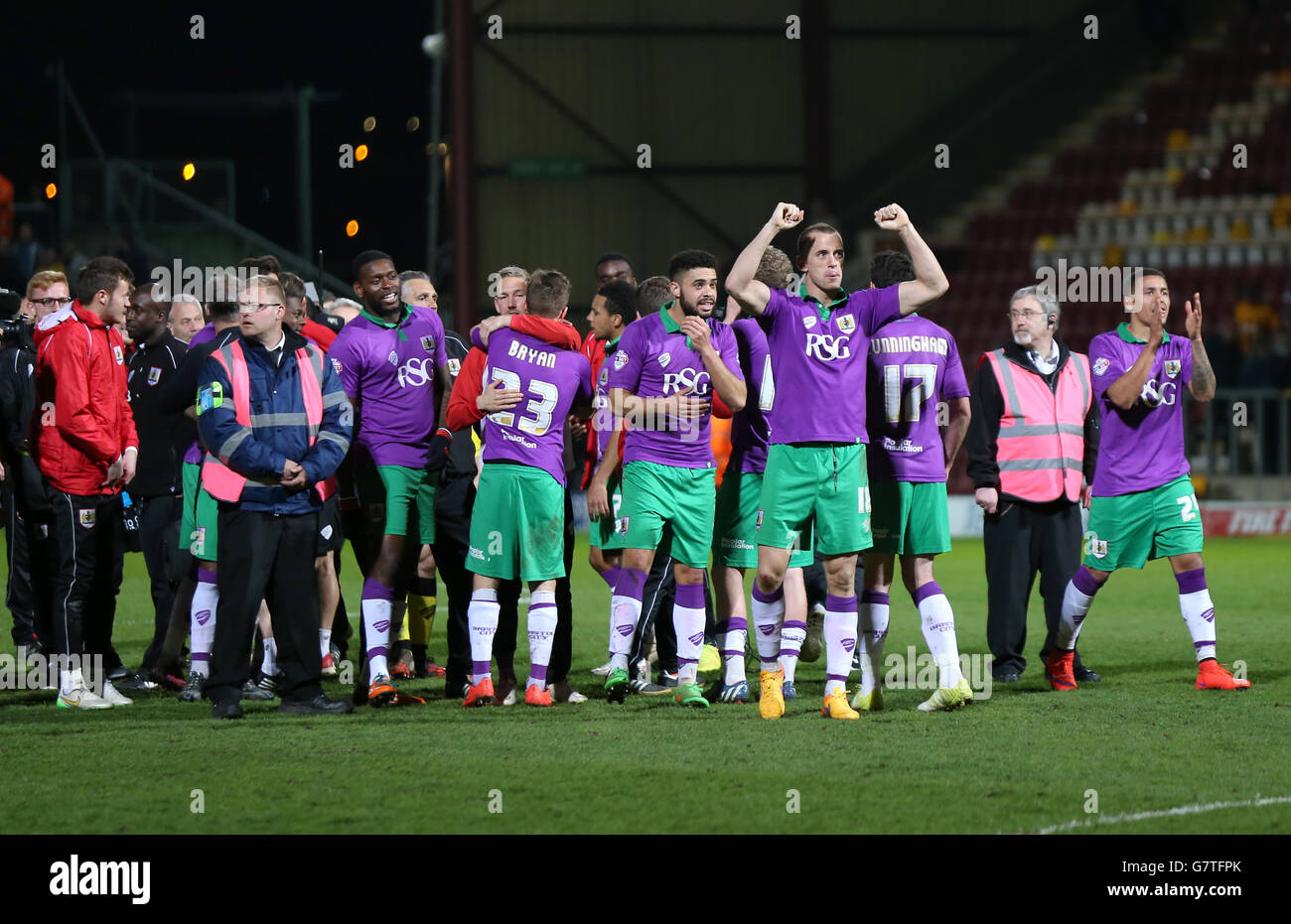 Calcio - Sky lega Bet One - Bradford City v Bristol City - Coral Windows Stadium Foto Stock