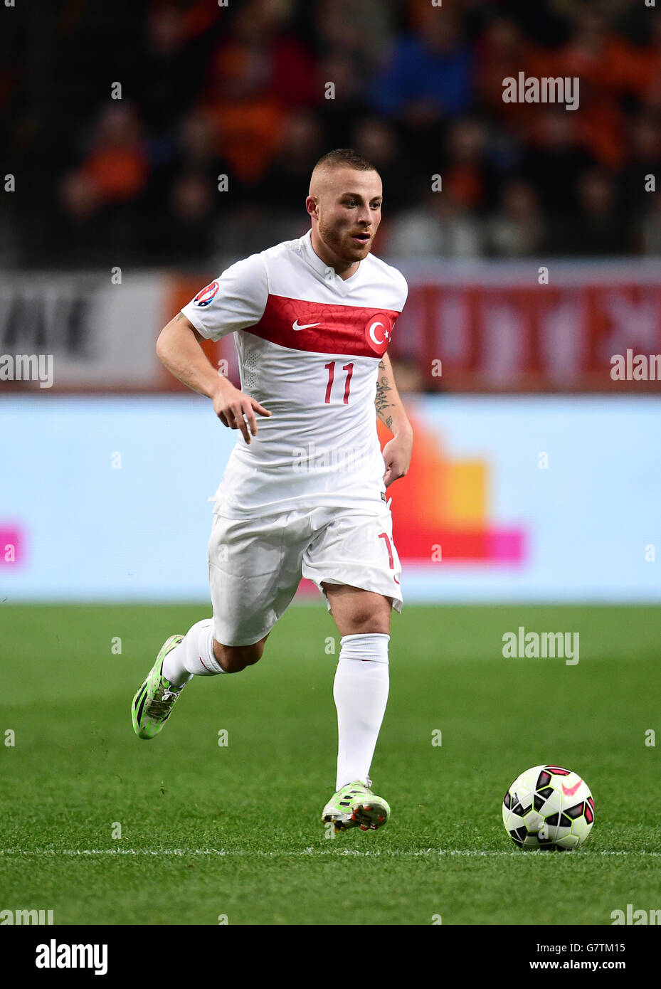 Soccer - UEFA Euro 2016 - Qualifiche - GRUPPO A - Olanda - Turchia - Amsterdam Arena Foto Stock