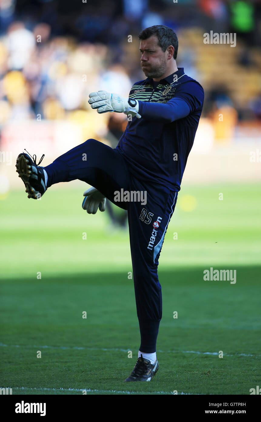 Calcio - Campionato Sky Bet - Wolverhampton Wanderers / Leeds United - Molineux Stadium. Leeds United Goalkeeping Coach Neil Sullivan Foto Stock