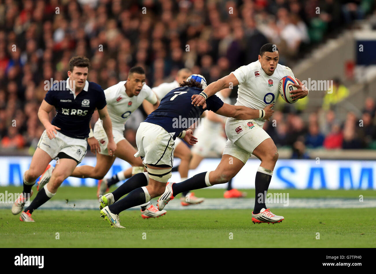 Rugby Union - 2015 RBS 6 Nazioni - Inghilterra v Scozia - Twickenham Foto Stock