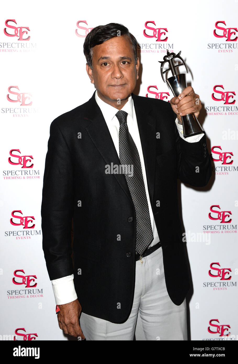 Chivas Regal Social Entrepreneur of the Year Gopi Gopalakrishnan al British Asian Awards 2015 al Grosvenor House Hotel, Londra. Foto Stock