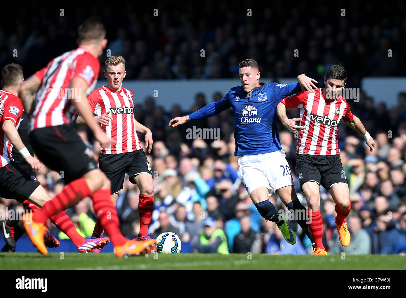 Calcio - Barclays Premier League - Everton v Southampton - Goodison Park Foto Stock