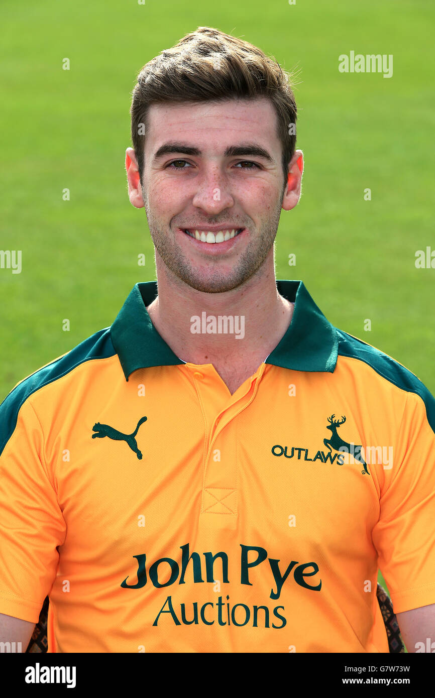 Cricket - 2015 Nottinghamshire CC Media Day - Trent Bridge. Sam Wood, Nottinghamshire Foto Stock