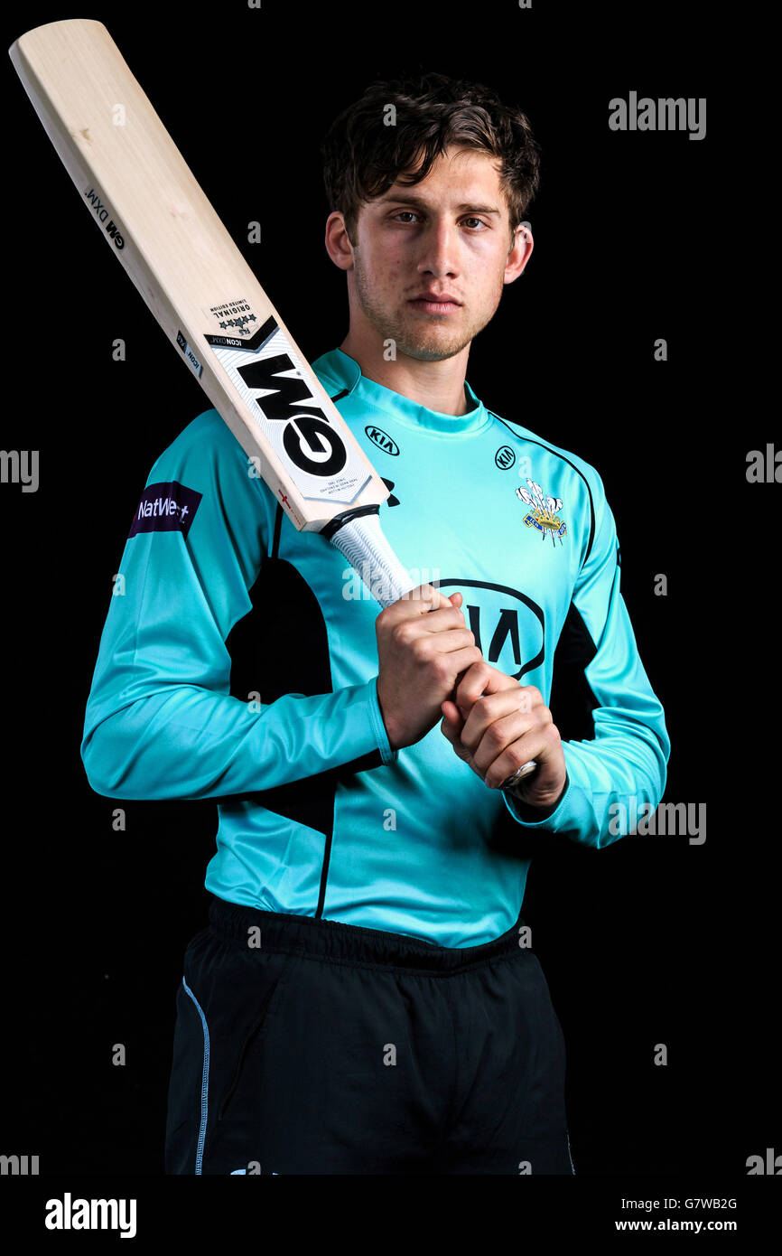 Cricket - Surrey CCC Media Day - The Kia Oval. Zapar Ansari, Surrey Foto Stock