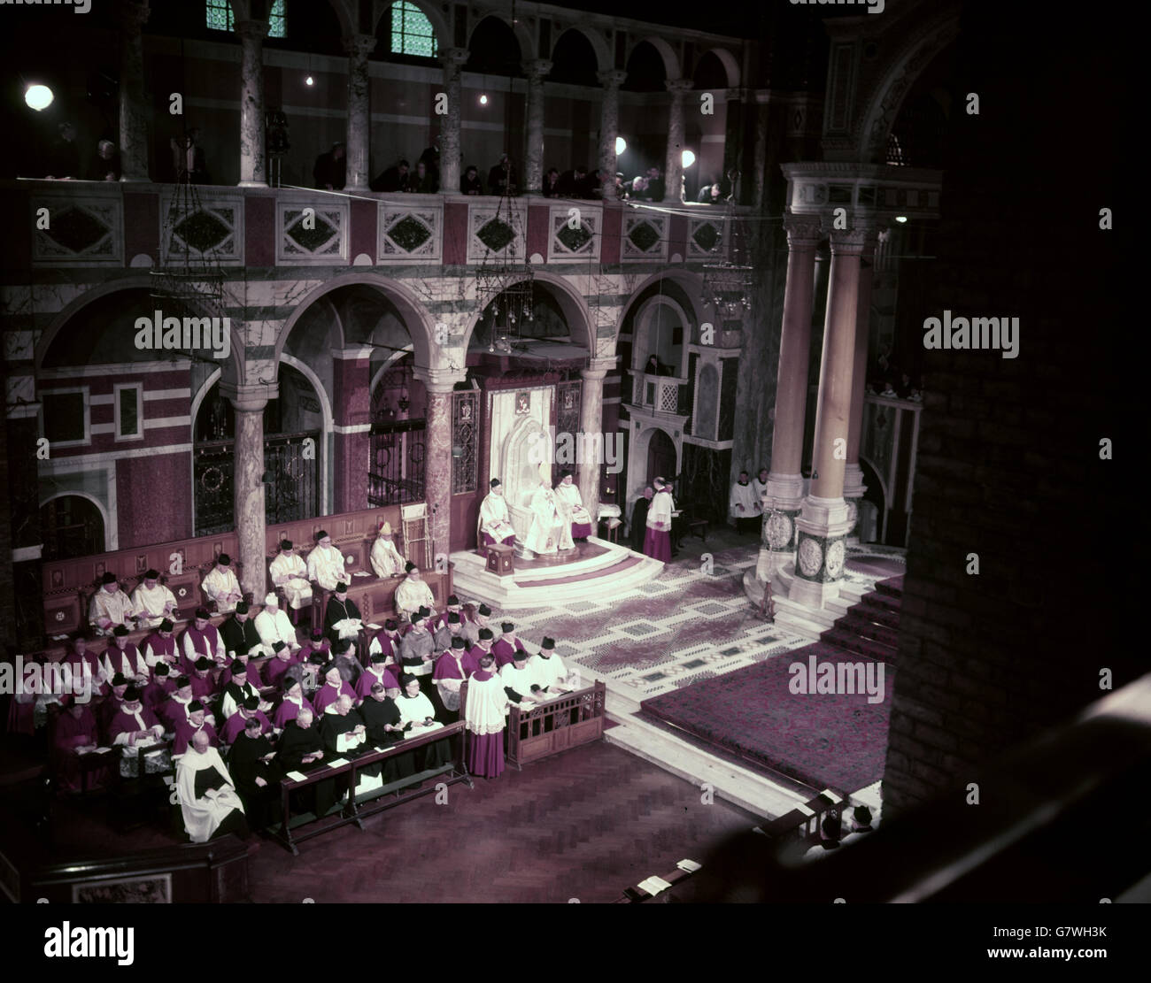 La religione - il nuovo Arcivescovo di Westminster - Cattedrale di Westminster, Londra Foto Stock