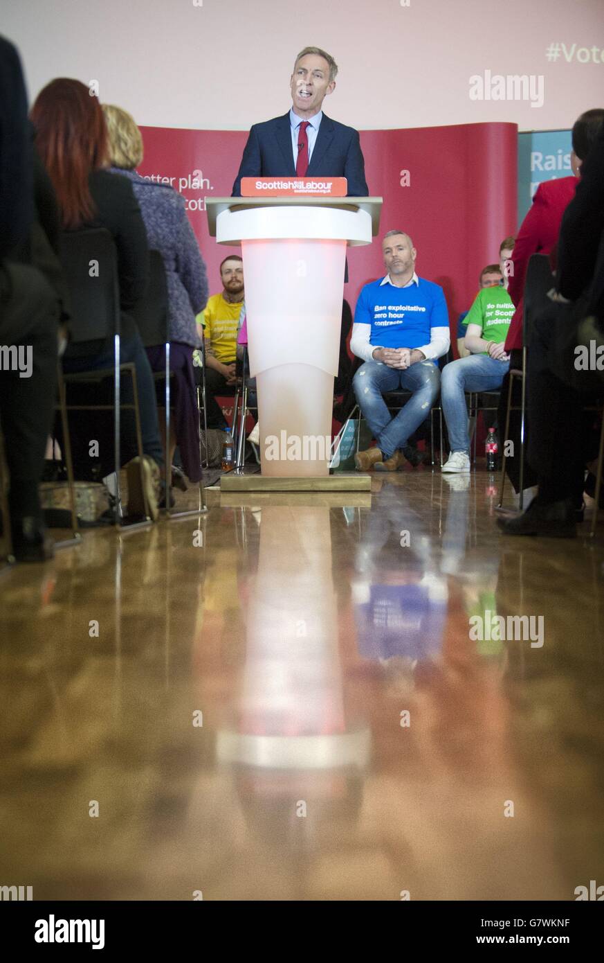 Elezioni generali 2015 campagna - Aprile xvii Foto Stock