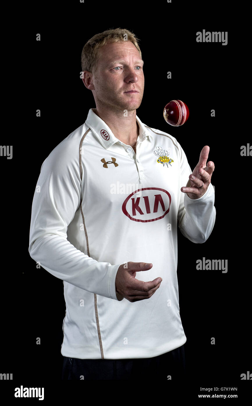 Cricket - Surrey CCC Media Day - Kia ovale Foto Stock