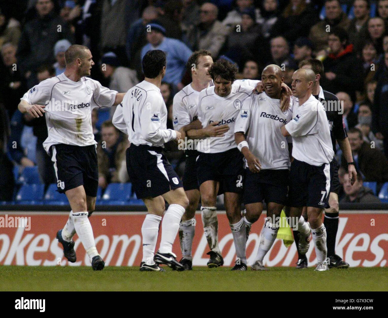 Calcio - FA Barclays Premiership - Manchester City V Bolton Wanderers - City of Manchester Stadium Foto Stock