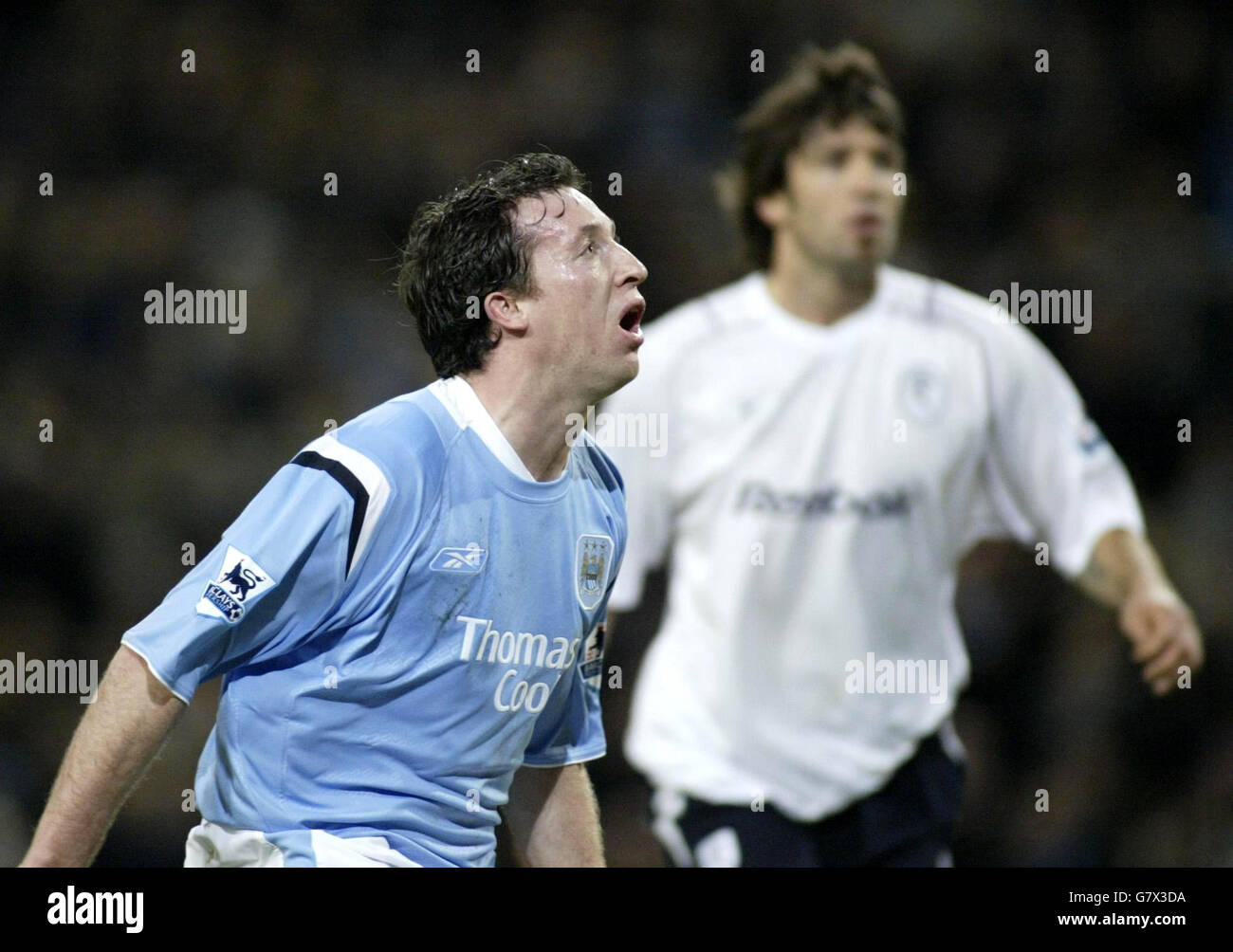 Calcio - FA Barclays Premiership - Manchester City V Bolton Wanderers - City of Manchester Stadium Foto Stock