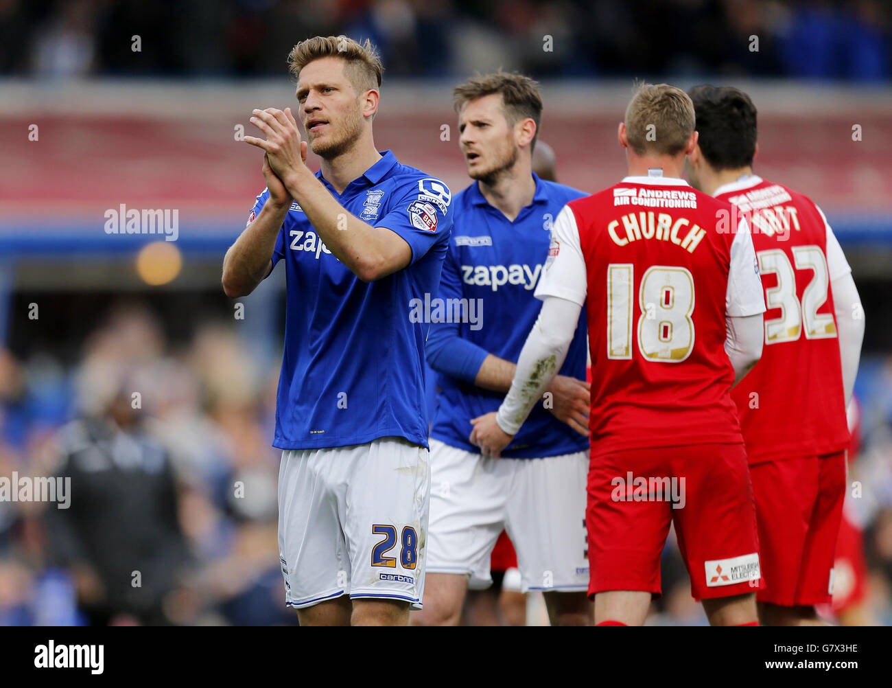 Calcio - Sky scommessa Championship - Birmingham City v Charlton Athletic - Sant'Andrea Foto Stock