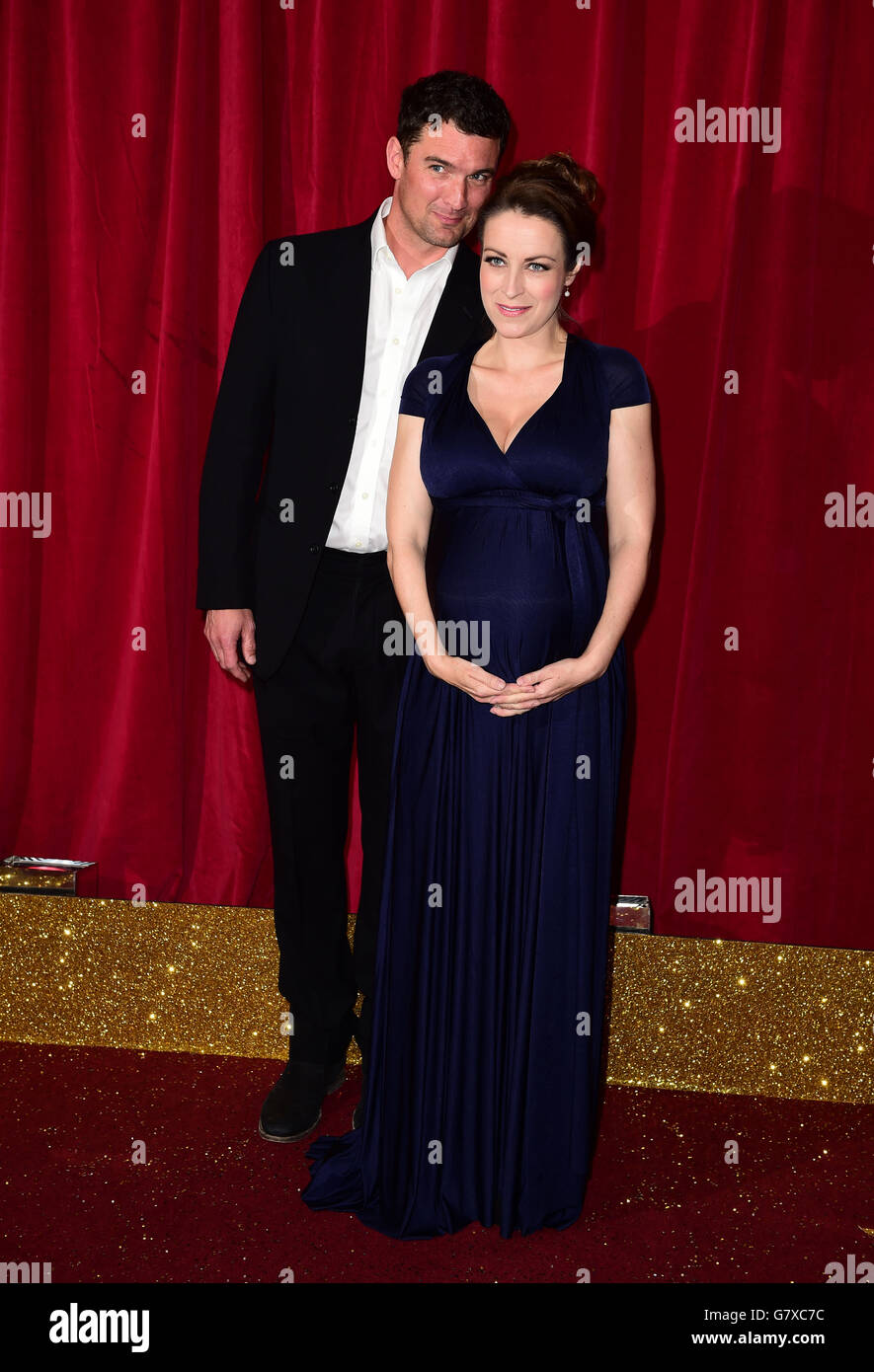 Elizabeth Dermot Walsh partecipa al British SOAP Awards al Palace Hotel di Manchester. Foto Stock