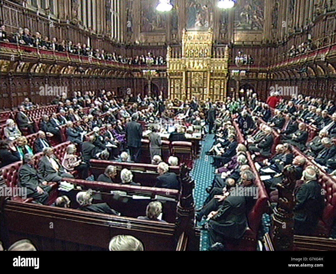 Anti-terrorismo bill dibattito - House of Lords Foto Stock