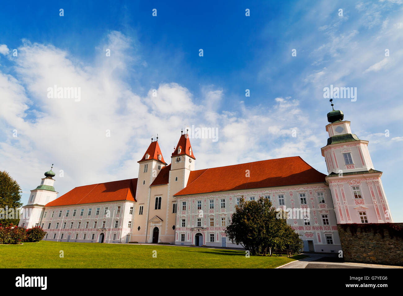 Il monastero, Canonici Regolari di sant'Agostino di ordine, Vorau, Stiria, Austria, Europa Foto Stock