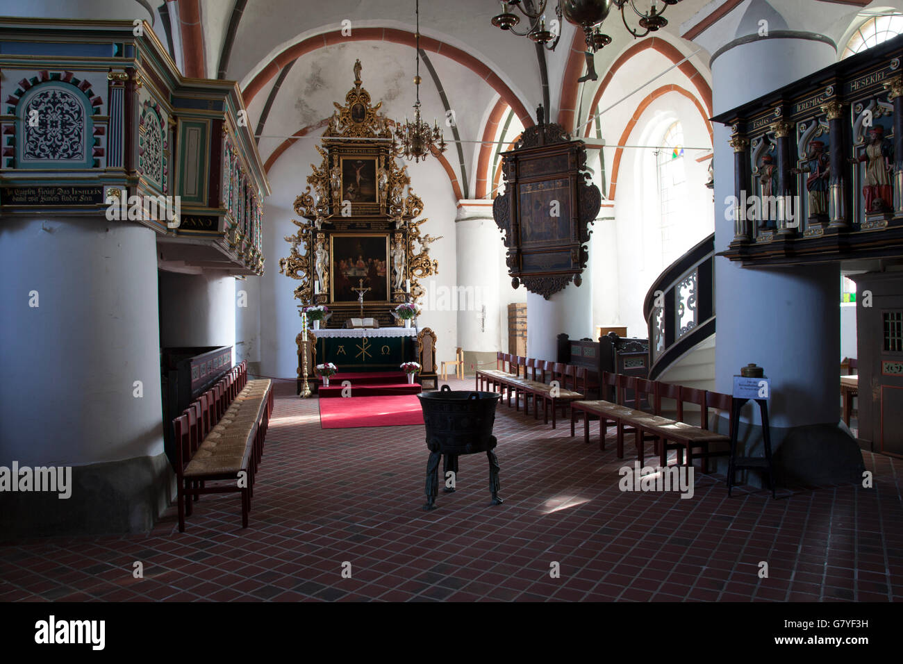 Chiesa di San Severi, Otterndorf, Bassa Sassonia Foto Stock