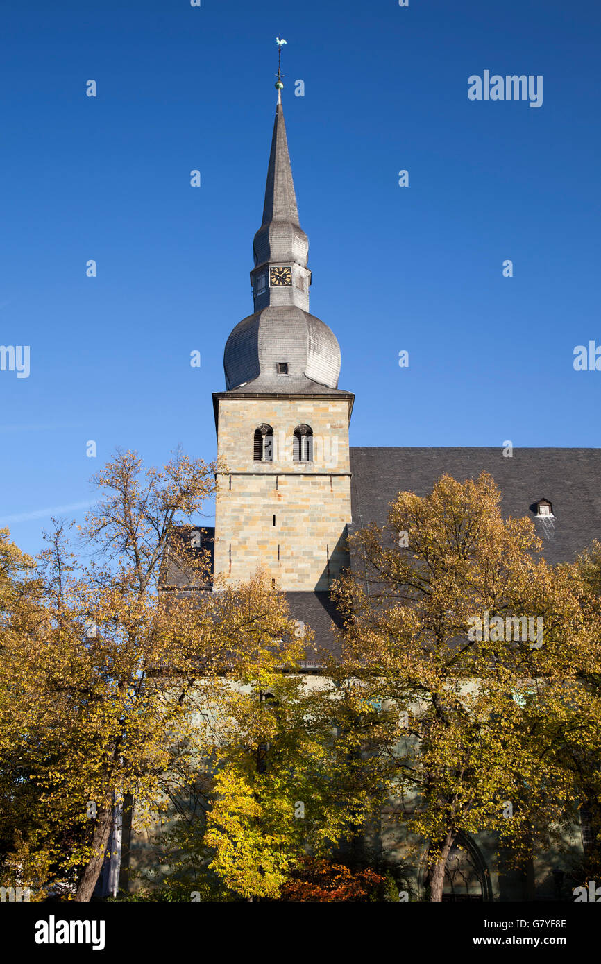 Priory chiesa di San Walburga, una sala gotica chiesa, Werl, un luogo di pellegrinaggio, Soest distretto, Renania settentrionale-Vestfalia Foto Stock